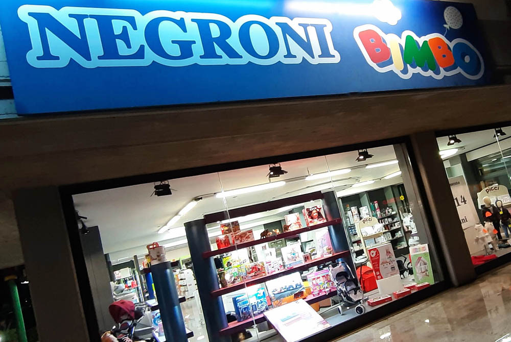 Storia del negozio